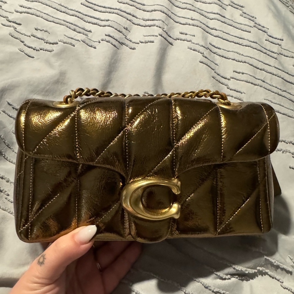 Coach gold tabby 20